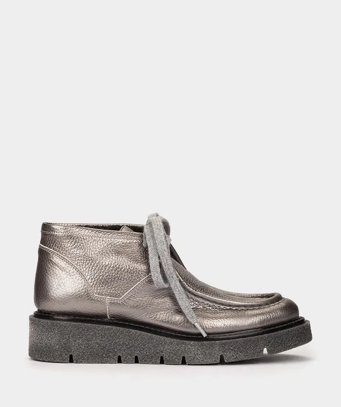 Women Ligos Metallic 8211 Flat Shoes Pedro Miralles