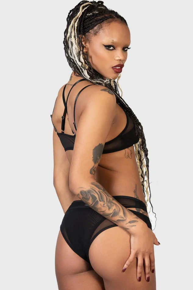 Women Lingerie Killstar Darkest Daze Panty