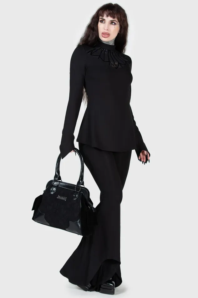 Women Long Sleeves Killstar Underneath The Altar Top