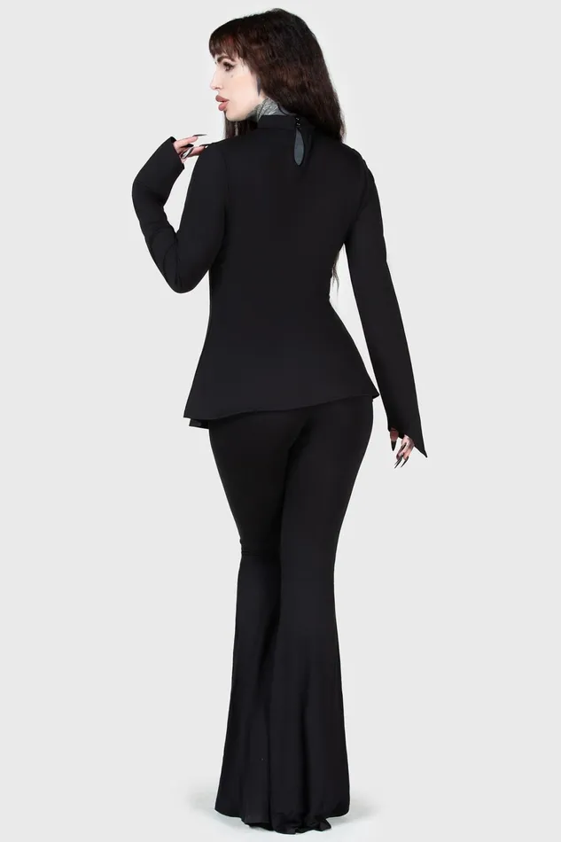 Women Long Sleeves Killstar Underneath The Altar Top
