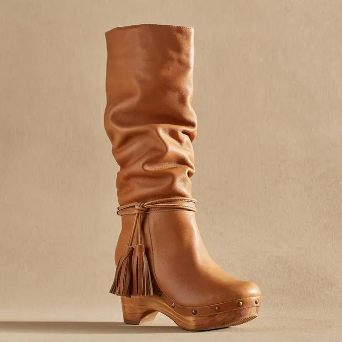 Women Lucia Clog Boots Tan Sundance Catalog Boots Women Lucia Clog Boots Tan Sundance Catalog Boots