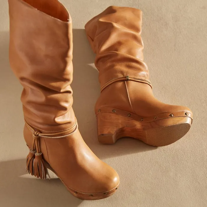 Women Lucia Clog Boots Tan Sundance Catalog Boots Women Lucia Clog Boots Tan Sundance Catalog Boots