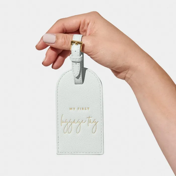 Women Luggage Tags Katie Loxton Children039s My First Luggage Tag 8211 Blue