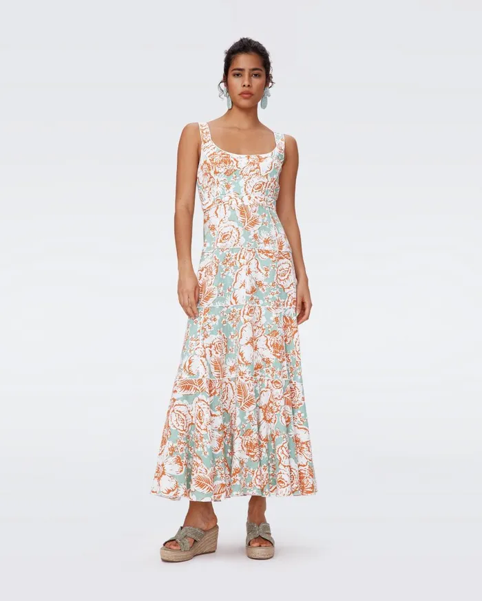 Women Lya Dress June Bloom Jade DVF Dresses