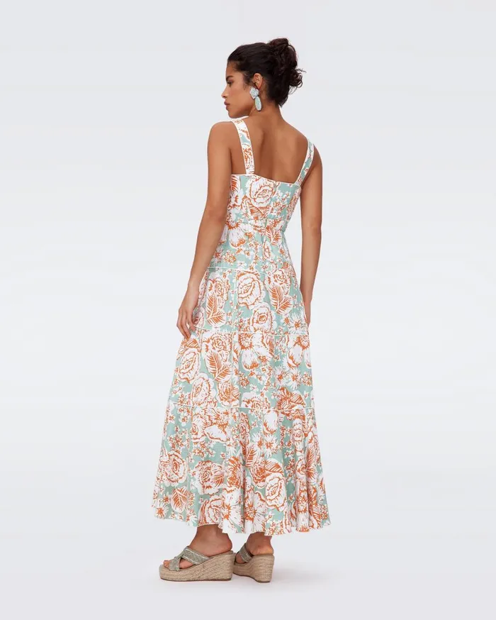 Women Lya Dress June Bloom Jade DVF Dresses
