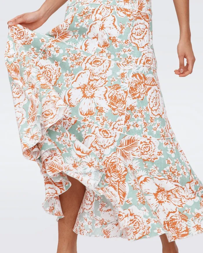 Women Lya Dress June Bloom Jade DVF Dresses