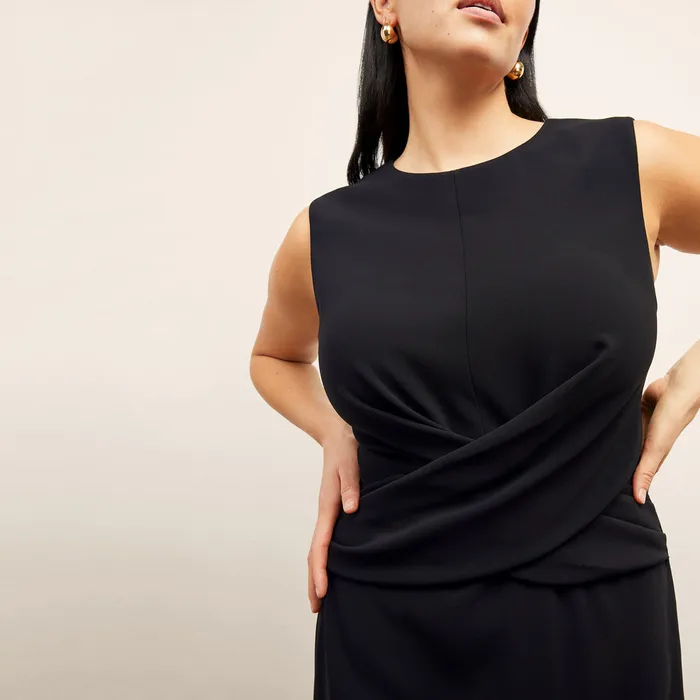 Women M M LaFleur The Luz Dress 8211 Everyday Crepe Black Suiting