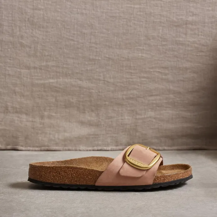 Women Madrid Big Buckle Soft Pink Sundance Catalog Sandals