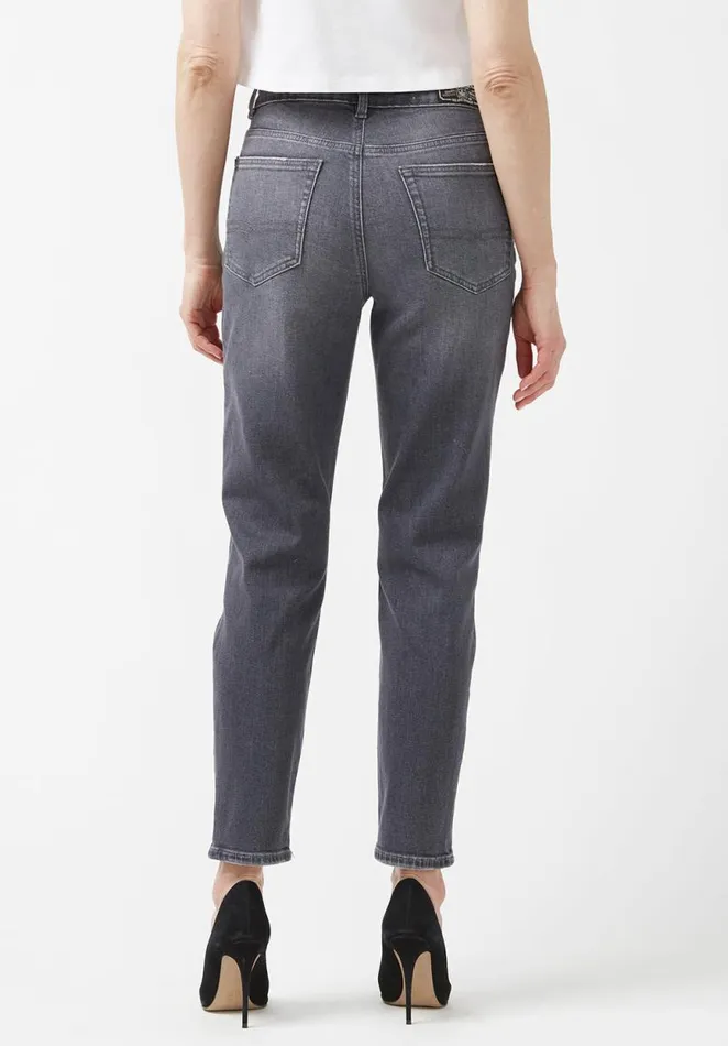 Women Margot Authentic Grey Mom Jeans Grey Buffalo David Bitton Mom Jeans Margot