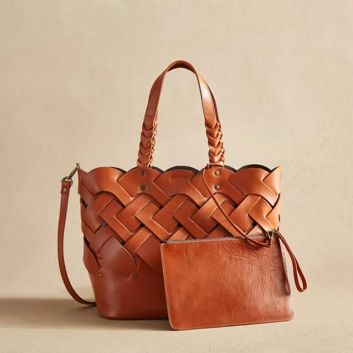 Women Mariana Basket Tote Saddle Sundance Catalog Handbags Women Mariana Basket Tote Saddle Sundance Catalog Handbags