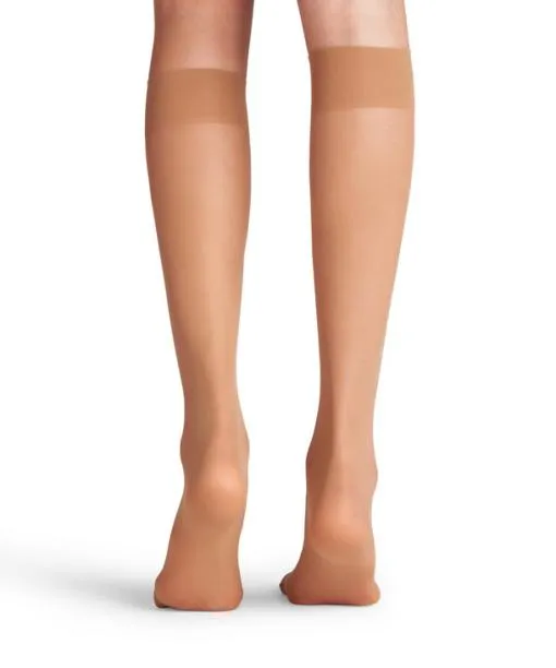Women Matt Deluxe 20 DEN Women Kneehigh Socks Powder FALKE Fullyfashioned Stockings