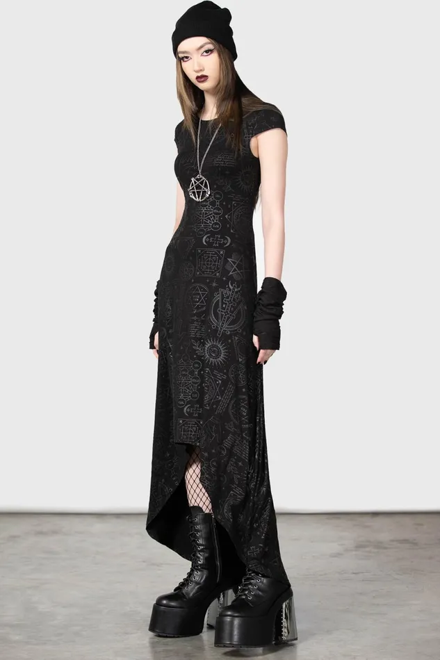 Women Maxi Killstar Deadly Dana Maxi Dress