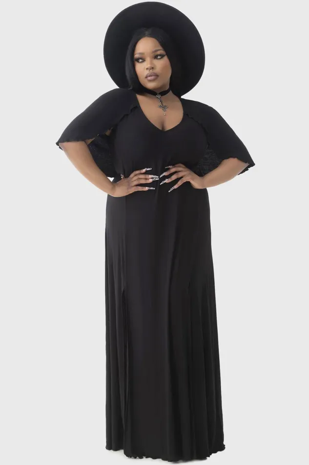 Women Maxi Killstar Krypt Lovers Dress