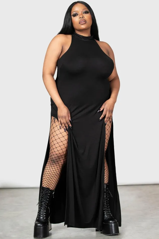 Women Maxi Killstar Under Queen Maxi Dress