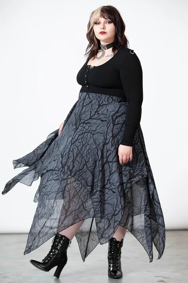 Women Maxi Skirts Killstar Dasia Maxi Skirt