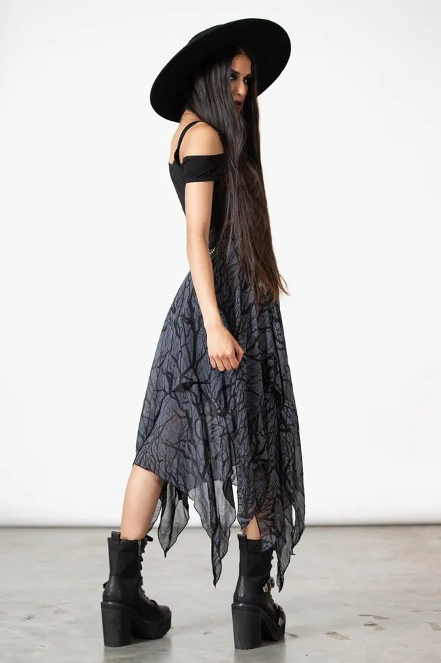 Women Maxi Skirts Killstar Dasia Maxi Skirt