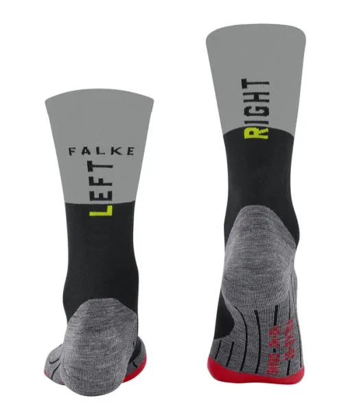 WomenMen BC Gravel Unisex Biking Socks Black FALKE Cycling Socks