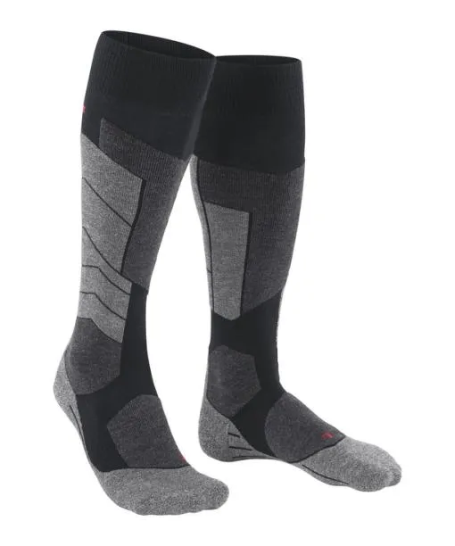 WomenMen BC1 Unisex Biking Kneehigh Socks Black FALKE Cycling Socks