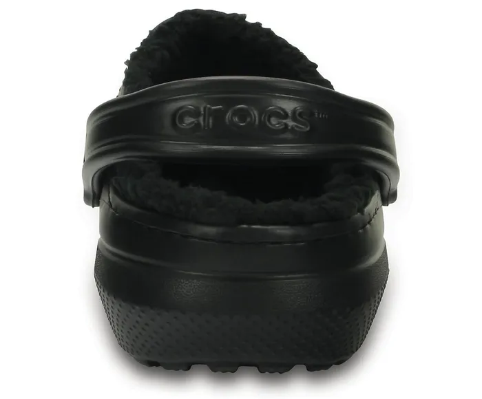 WomenMen Classic Lined Clog Black Black Crocs Clogs