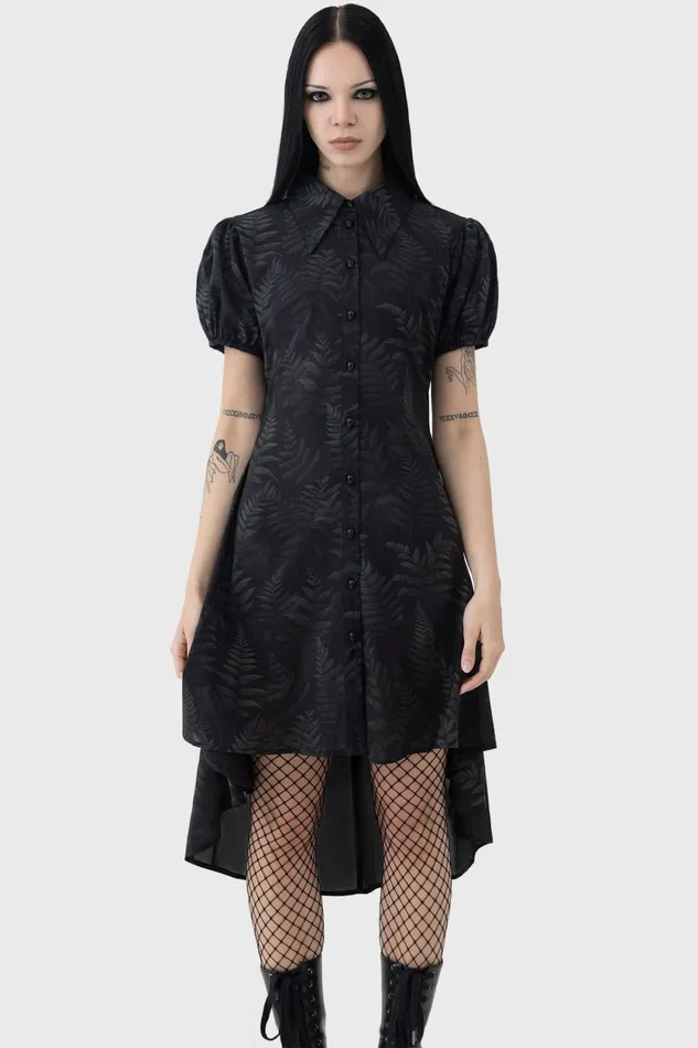 Women Midi Killstar Equinoxx Shirt Dress