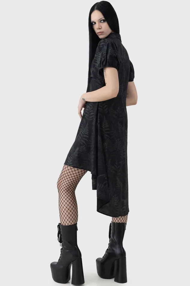 Women Midi Killstar Equinoxx Shirt Dress