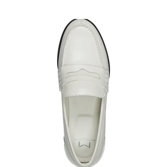 Women Milton Loafer Chic Cream Marc Fisher Loafers and Flats