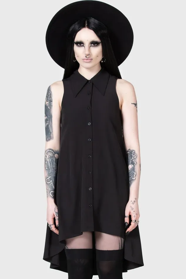 Women Mini Killstar Olde Night Dress