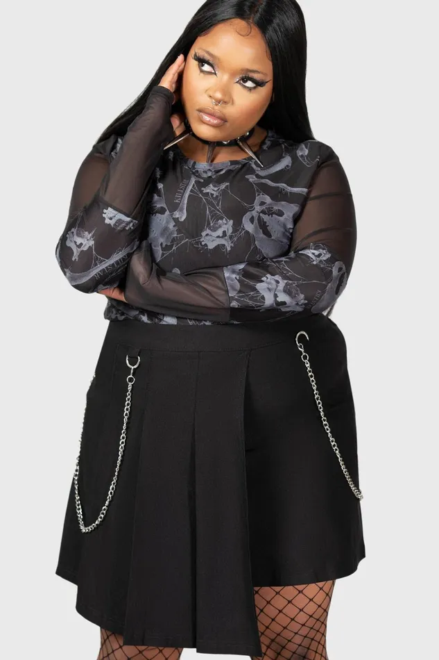 Women Mini Skirts Killstar Moonbeam Skirt