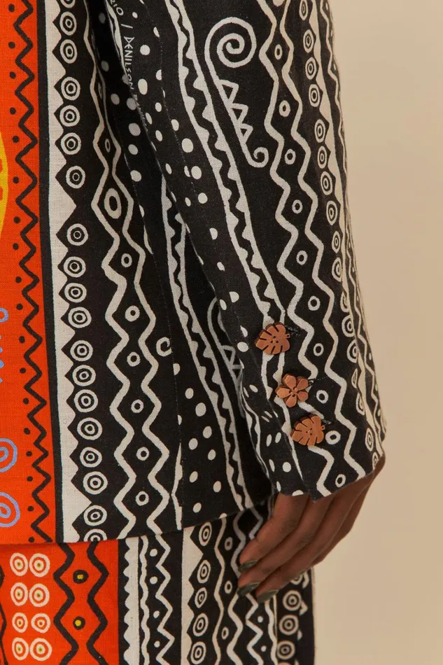 Women Mixed Myriad Blazer Myriad Orange FARM Rio Blazers