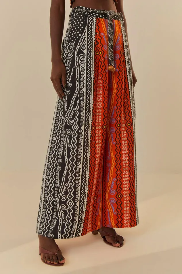 Women Mixed Myriad Pants Myriad Orange FARM Rio Pants
