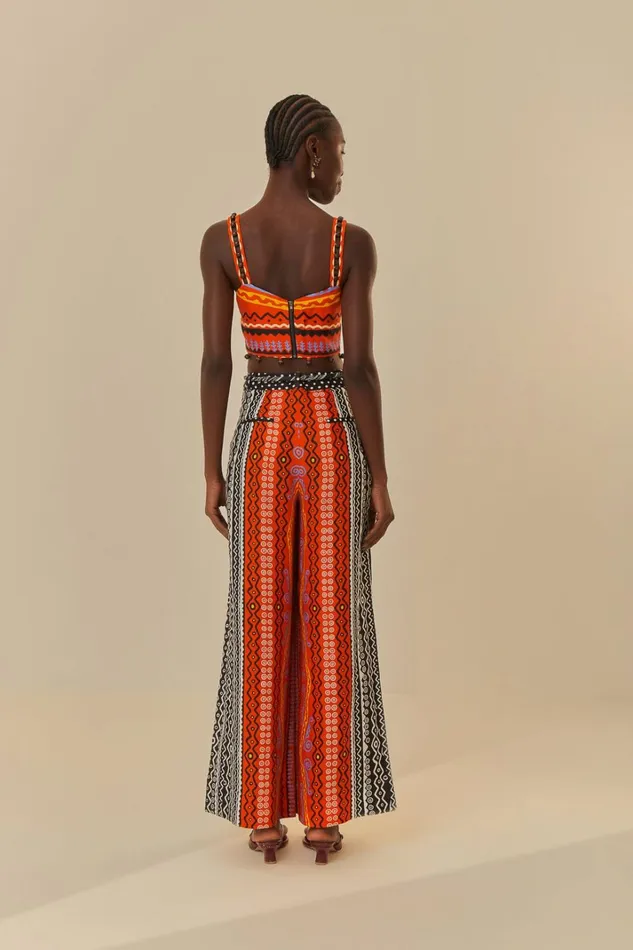 Women Mixed Myriad Pants Myriad Orange FARM Rio Pants
