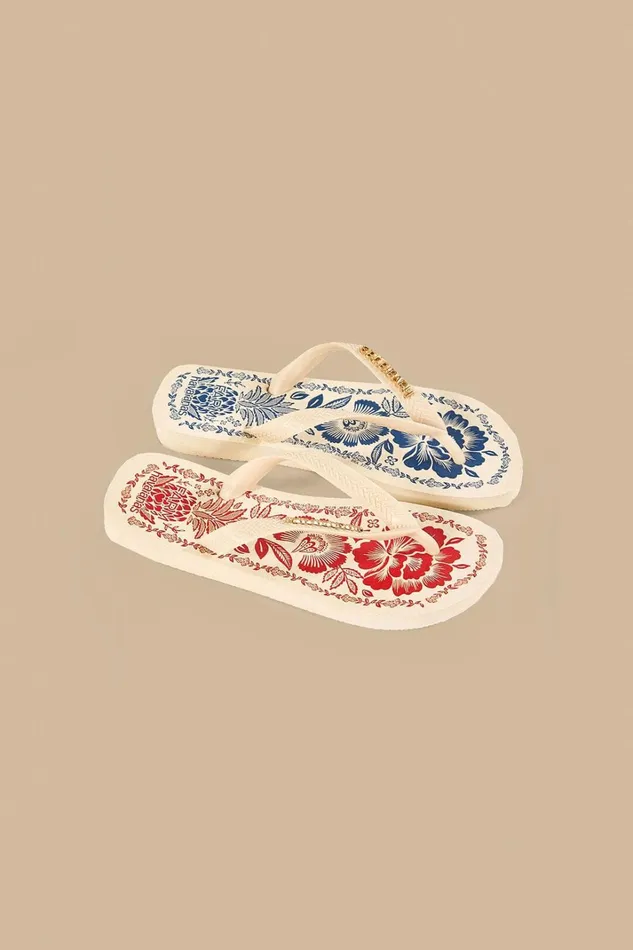 Women Mixed Pineapple Garden Havaianas Sandals Multi FARM Rio Sandals