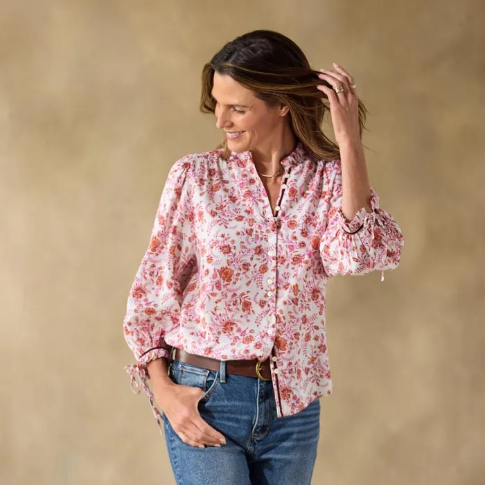 Women Nadine Top Marshmallow Sundance Catalog Tops