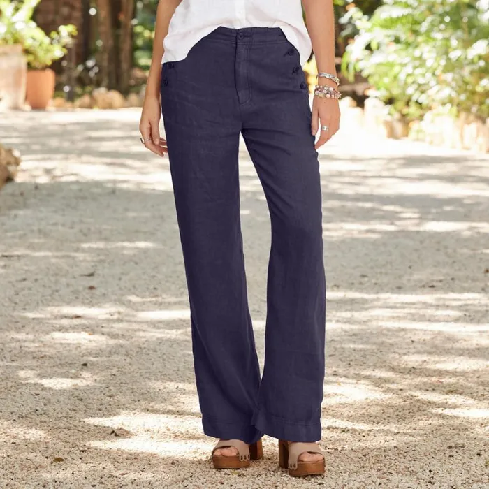 Women Oaklee Easy Pants Flax Sundance Catalog Pants and Shorts