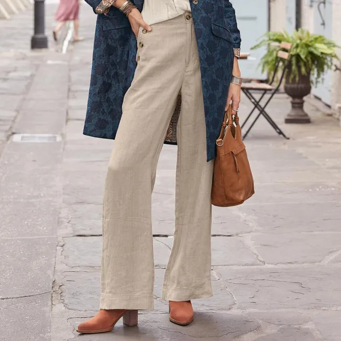 Women Oaklee Easy Pants Flax Sundance Catalog Pants and Shorts