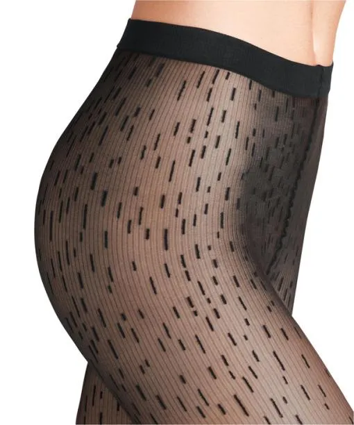 Women Origin Flaw 30 DEN Women Tights Black FALKE Tights and Leggings