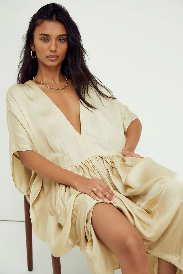 Women Party Dresses Free People Drifter Dress Stone