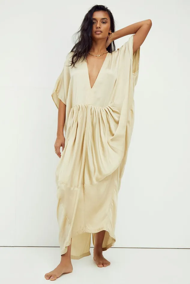 Women Party Dresses Free People Drifter Dress Stone