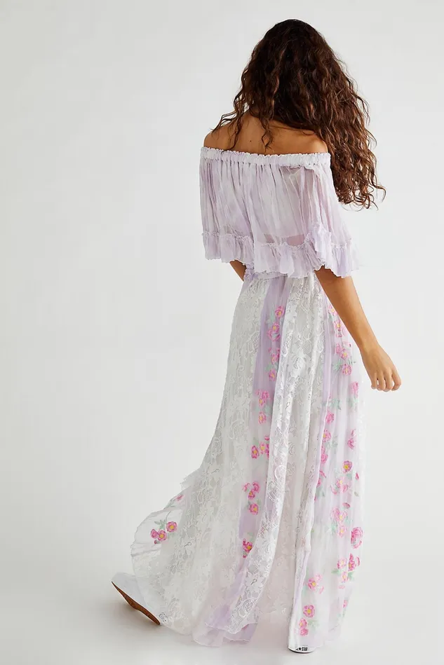 Women Party Dresses Free People Love Street Set Lavender