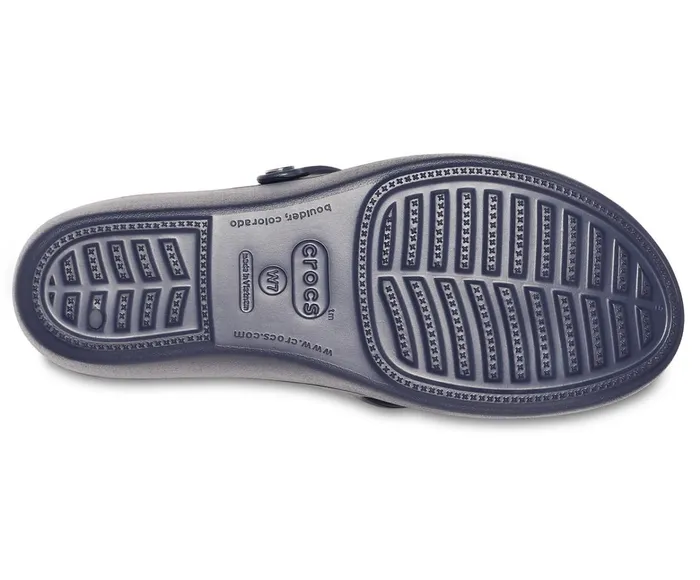 Women Patricia Sandal Navy Smoke Crocs Sandals