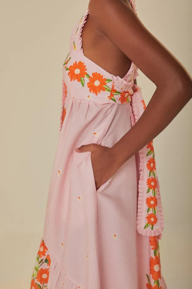 Women Pink Papaya Salad Maxi Dress Papaya Salad Black FARM Rio Maxi Dresses