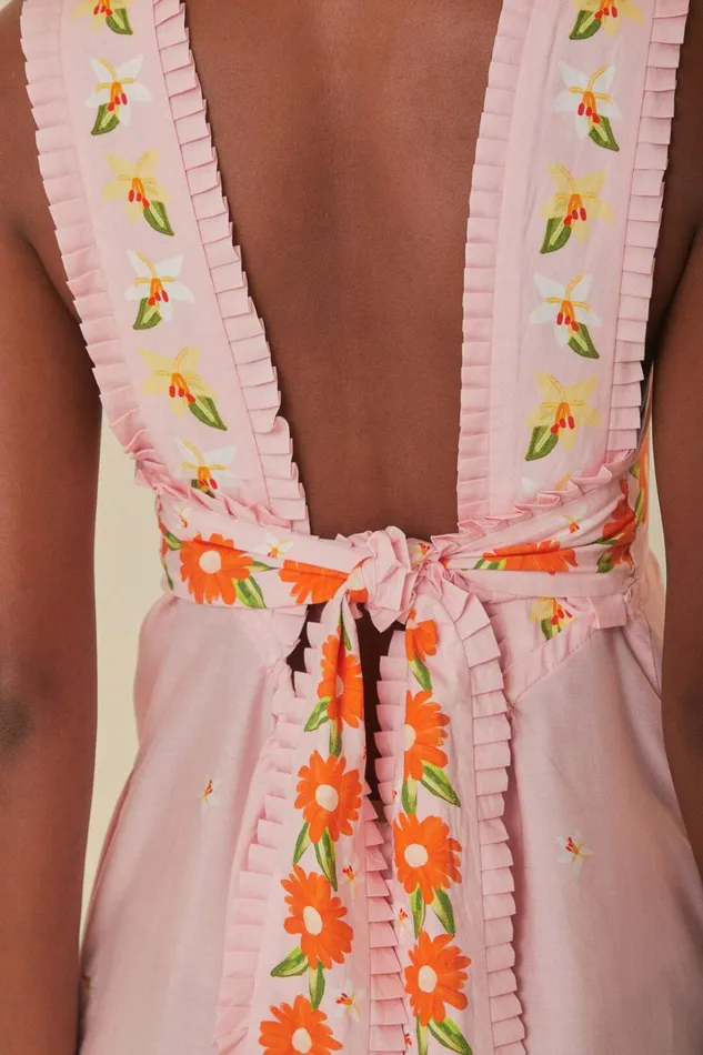 Women Pink Papaya Salad Maxi Dress Papaya Salad Black FARM Rio Maxi Dresses