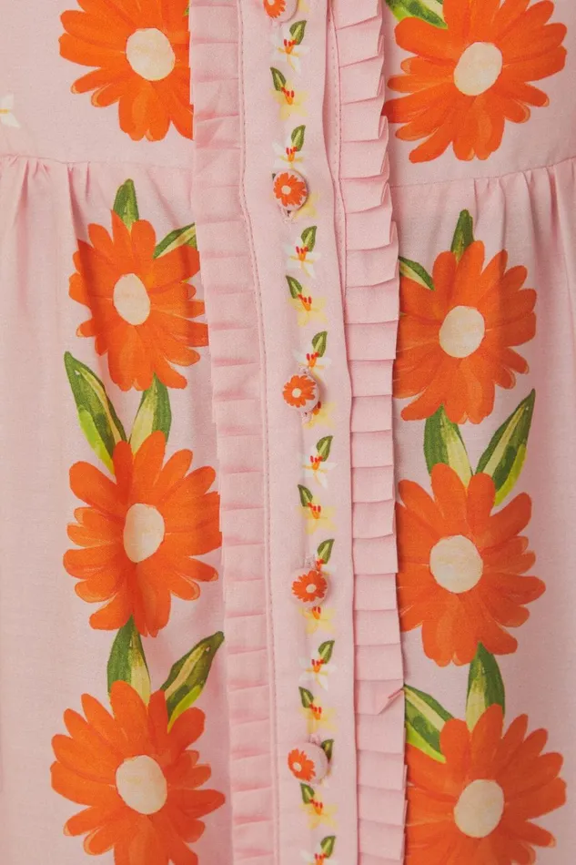 Women Pink Papaya Salad Maxi Dress Papaya Salad Black FARM Rio Maxi Dresses