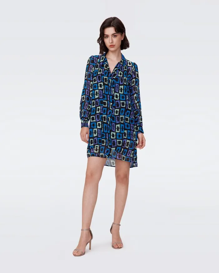 Women Prue Dress Chain Dream Violet DVF Dresses
