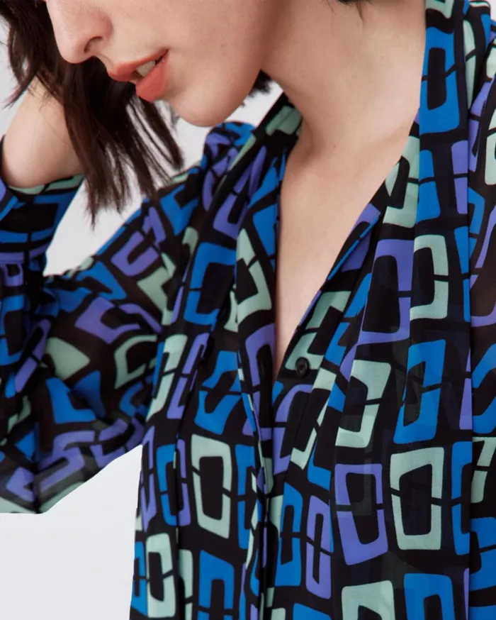 Women Prue Dress Chain Dream Violet DVF Dresses