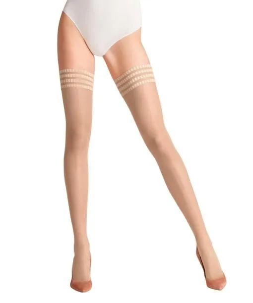 Women Pure Matt 20 DEN Women Stay Ups Cocoon FALKE Thigh Highs