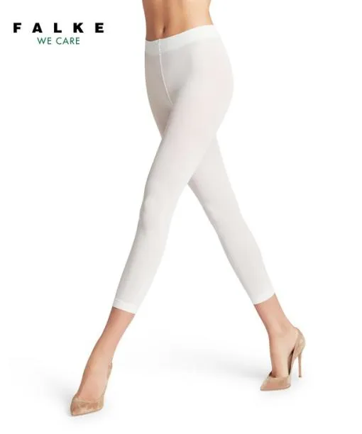 Women Pure Matt 50 DEN Women Capri White FALKE Tights and Leggings