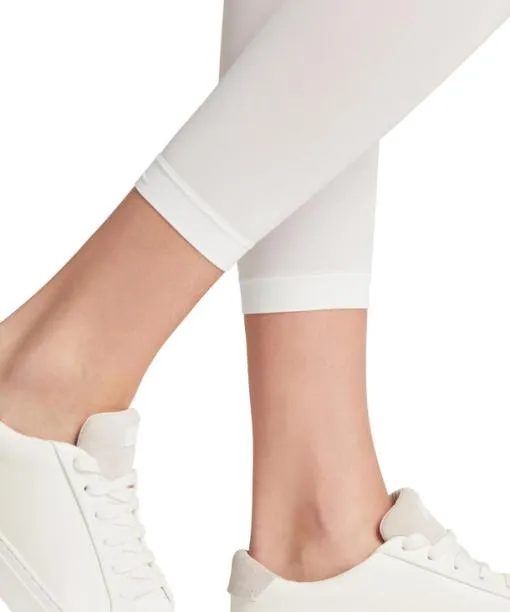 Women Pure Matt 50 DEN Women Capri White FALKE Tights and Leggings