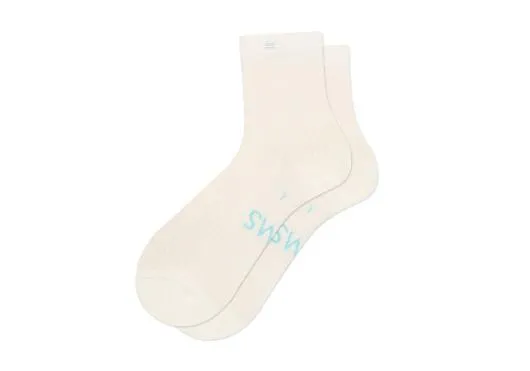 Women Quarter Crew Socks Natural TOMS Socks