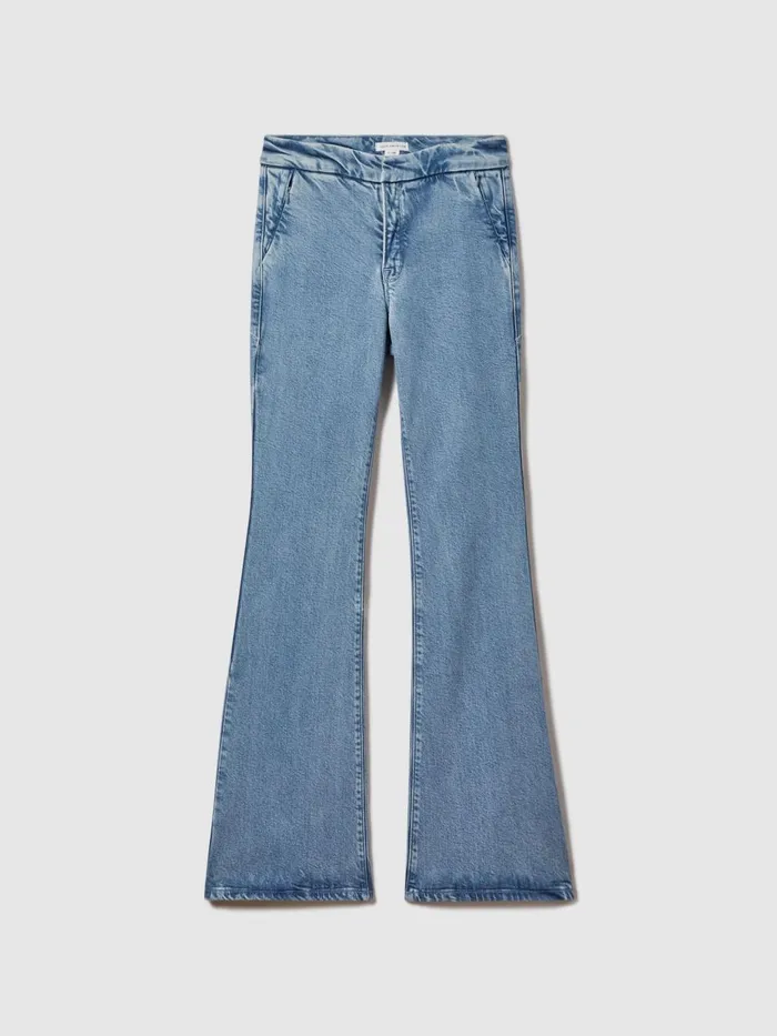 Women Reiss Jeans American Good American Flared Jeans Indigo